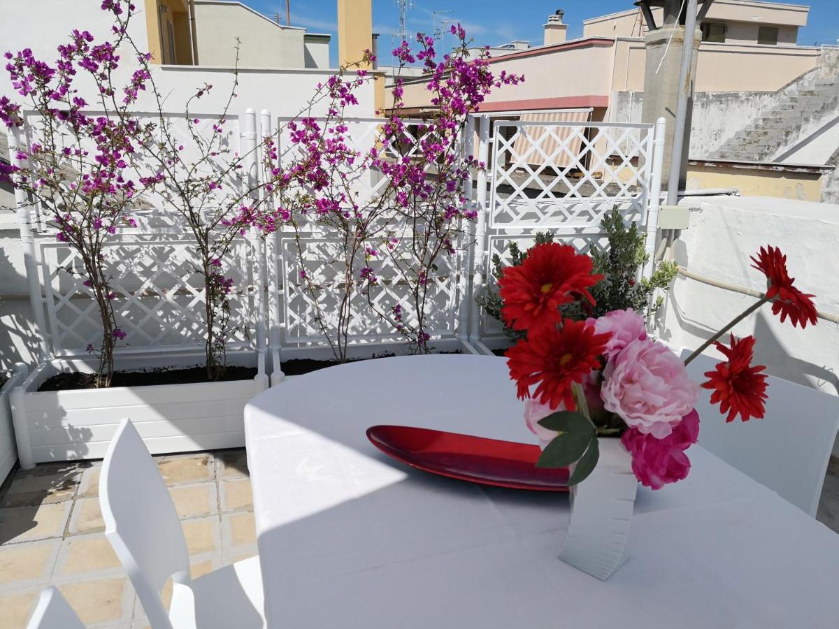 Vele Bianche Cosy Home Con Terrazza Поліньяно-а-Маре Екстер'єр фото